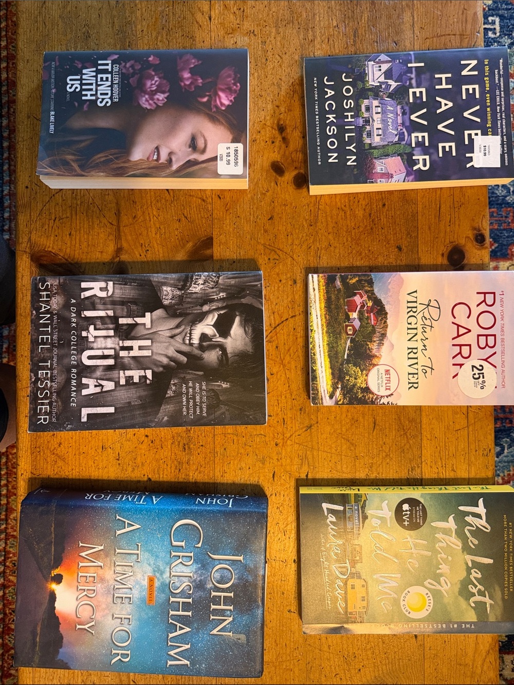 Assorted Hardcover and Paperback Books - Mixed Titles 45 all or 8 ea.